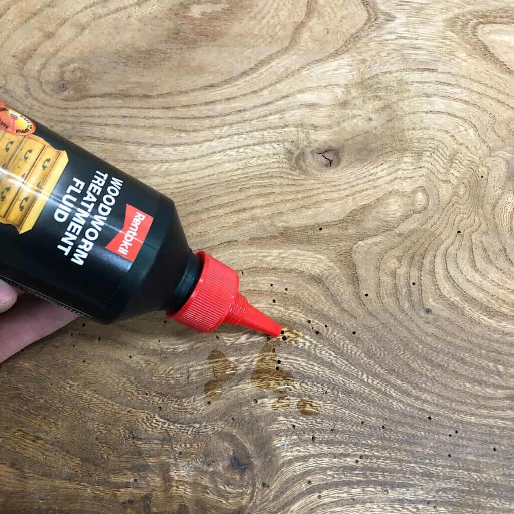 How To Fill Woodworm Holes In Furniture